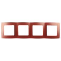 ЭРА 12-5004-24 Охра Рамка на 4 поста, 12