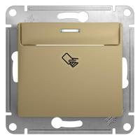SE Glossa Титан Выключатель карточный, сх.6