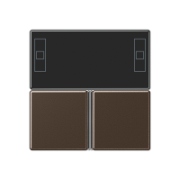 JUNG крышка к Room-controller, в сборе, мокко