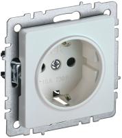 IEK BRITE Розетка с з/к без з/ш 16А РС11-1-0-БрЖ жемчужная