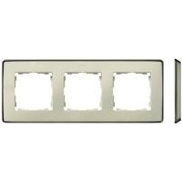 Simon 82 Detail Слоновая кость, основание шампань Рамка 3-ая