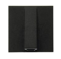 ABB NIE Zenit Антрацит Вывод кабеля, 2 мод