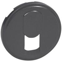 Legrand Celiane2 Графит Накладка розетки ТЛФ (мех.67340, 67341)