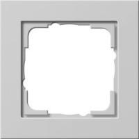 Gira E2 Сер матовый Рамка 1-ая