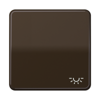 JUNG CD 500/CD plus Коричневая Клавиша 1-ая с символом ОСВЕЩЕНИЕ