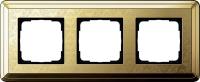 Gira ClassiX Art Латунь/Латунь Рамка 3-ая