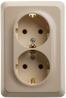 SE Этюд Крем Розетка 2-ая с/з без шторок 16А 250B