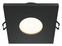Встраиваемый светильник Downlight DL083-01-GU10-SQ-B Maytoni Stark