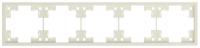 Пятиместная рамка, кремовый сатин (35850 MC)