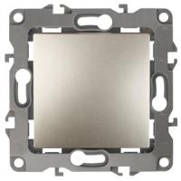 ЭРА 12-1001-04 Выключатель, 10АХ-250В, IP20, без м.лапок, 12, Шампань