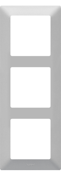 Legrand Valena LIFE Алюминий Рамка 3-ая