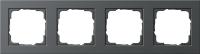 Gira E2 Антрацит Рамка 4-ая