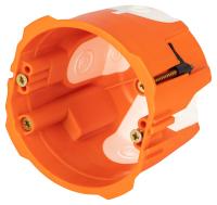 ЭРА Коробка установочная KUU-71-65-unibox универсальная UniBox для твердых и полых стен саморез оранжевая 71х65мм