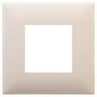 DKC Avanti Ванильная дымка Рамка 2 модуля