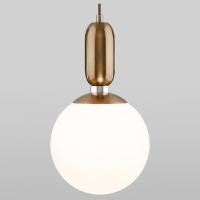 Подвесной светильник с плафоном 50197/1 латунь Eurosvet Bubble