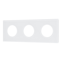 Arlight Рамка стеклянная FRM-GLARE-GC-3-WH (-)