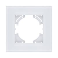 Рамка 1-постовая, стекло белый Kollinger Reflex MG RM1WH
