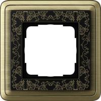 Gira ClassiX Art Бронза/Черный Рамка 1-ая