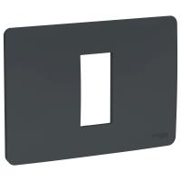 SE Unica Modular Антрацит Рамка 1-модульная