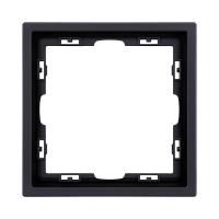 Рамка 1-постовая, черный матовый Kollinger Eclipse EC1BK