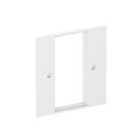 OBO Bettermann Накладка блока питания VH для монтажа устройств (2 ЭУИ 45х45 мм) 95x95 мм, белая