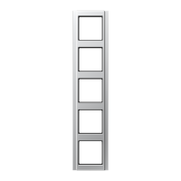 JUNG A 500 Алюминий Рамка 5-ая