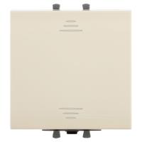 DKC Avanti Ванильный дымка Инвертор одноклавишный 2 модуля