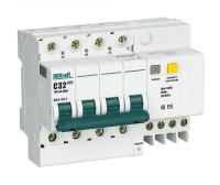 DEKraft АВДТ со встр. защ. от сверхтоков 4P 32A 100мА селективный ДИФ-101 S