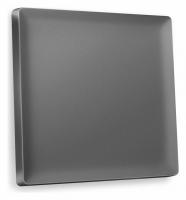Лицевая панель ALFA (Антрацит серый) для 1-клавишных выключателей QUANT AP6510