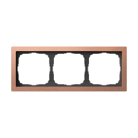 Systeme Electric ArtGallery Pure Металл Медь Рамка 3-ая