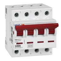 КЭАЗ OptiDin ВМ63PL Выключатель нагрузки 4P 100А 400В (BM63PL-4100-УХЛ3)