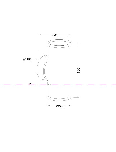 Настенный светильник (бра) C068WL-02B Maytoni Focus S Настенный светильник (бра) C068WL-02B Maytoni Focus S