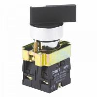 CHINT Переключатель NP2-BJ45, 2 положения возвратом, 1НО+1НЗ, IP40 (R)