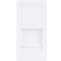 Donel Розетка DEC RJ45 FTP кат.6, 1мод., бел. (22.5х45мм), серия (тип) DEC, DECF12WF6