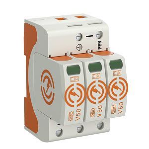 OBO Bettermann УЗИП для силовых сетей 3 пол. (Класс I+II), 280 В