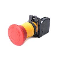 Systeme Electric Кнопка аварийн ост SB5 в сборе 22мм 40мм повернуть для возврат пластик 1НЗ