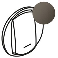 Legrand Celiane2 Графит Клавиша 1-ая с надписью