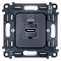 Механизм розетки HDMI 2.0 40V/500mA 2.0GHz 5-18Gbit/s QUANT VM222