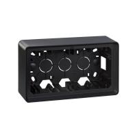 Simon 82 Detail Графит Коробка наружной установки 2-ая