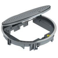 OBO Bettermann Лючок GRAF9-2 U (напольный люк, серебристый, серый)