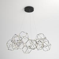 Подвесной светильник 90169/12 черный жемчуг Eurosvet Uma