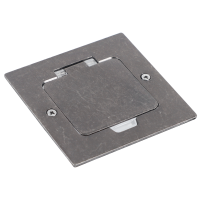 Donel Лючок Surface 2 мод. (1 мод. 45х45 мм.), оцинкованная сталь, IP44, (с уст. набором)