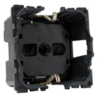 Legrand Celiane Мех Розетка с/з с защ. штор., винт зажим 2 мод (для накл 68130,68430,66252,64952)