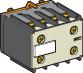 Schneider Electric Contactors K Telemecanique Контакт дополнительный фронтальный 1НО+1НЗ для контакторо серии К