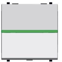 ABB NIE Zenit Бел Выключатель с индикацией 2 мод