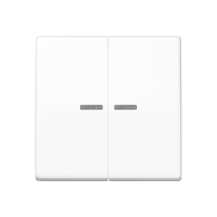 JUNG AS 500 Белая Клавиша 2-ая с/п