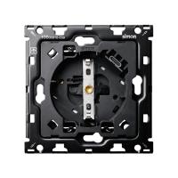 Simon 100 Кит 1 пост, мех-мы. 1 роз.Schuko с з/у USB C + суппорт