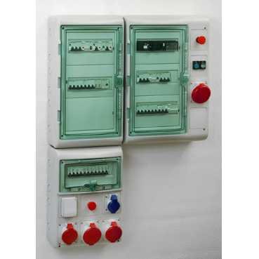 Schneider Electric Kaedra Бокс 3 ряда 36 модулей IP65