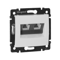 Legrand Valena Бел Розетка ТЛФ 2-ая