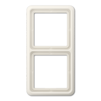 JUNG CD 500 Бежевая Рамка 2-ая